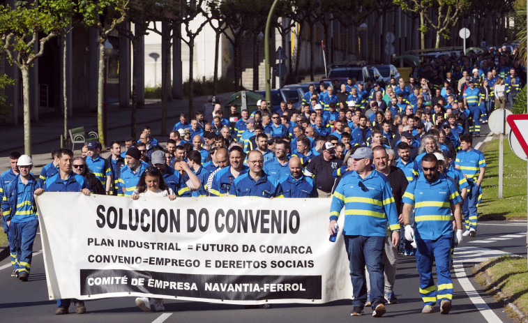 Navantia y el comité intercentros alcanzan un principio de acuerdo del convenio colectivo