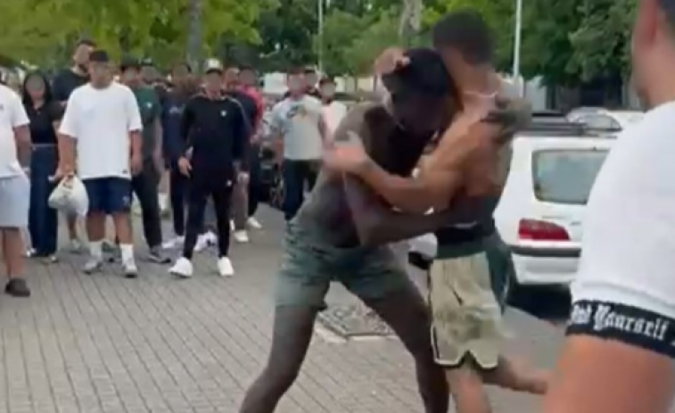Una nueva pelea en O Inferniño salta del barrio a las redes sociales