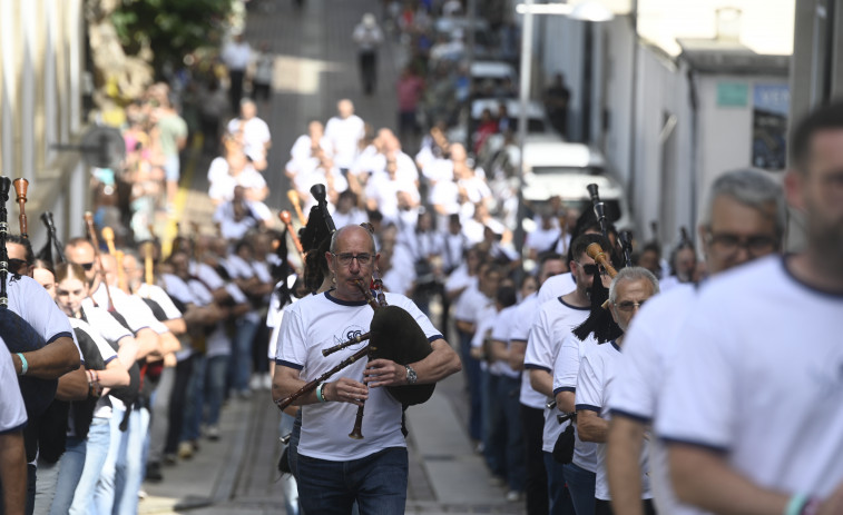 Las imágenes del Desfile das Nacións Celtas del Festival Internacional de Ortigueira