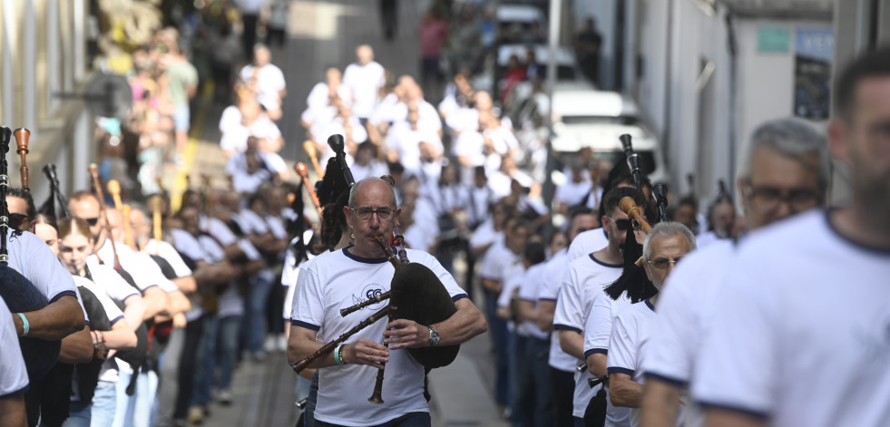 Las imágenes del Desfile das Nacións Celtas del Festival Internacional de Ortigueira