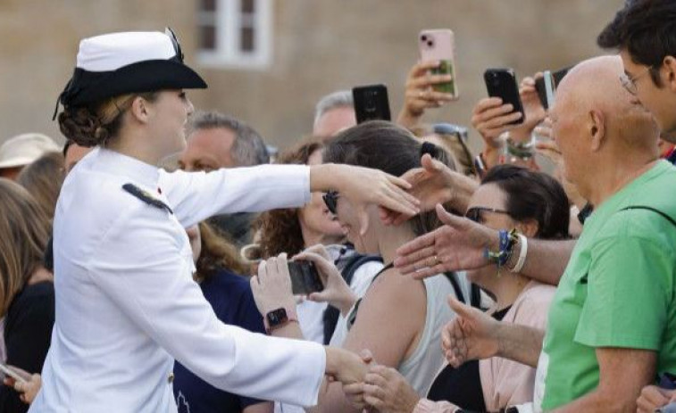 La princesa Leonor recibe la Medalla de Oro de Galicia
