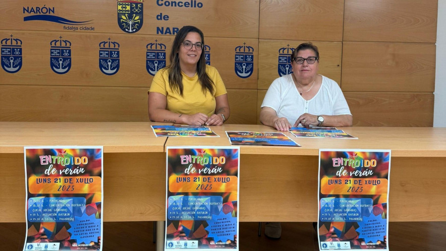 Narón ultima los preparativos del Entroido de verán de la ASCM