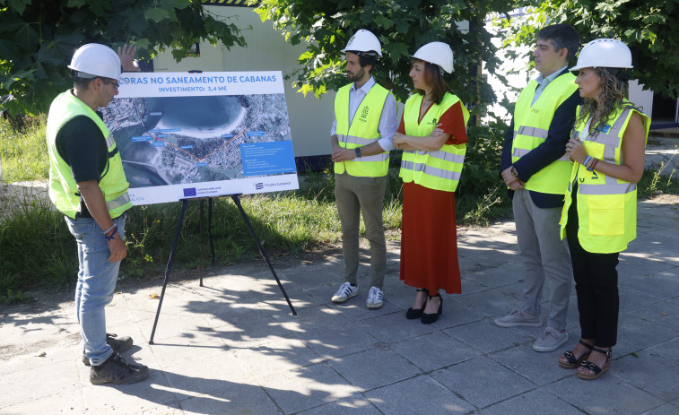 El próximo verano culminarán las obras del saneamiento en Cabanas