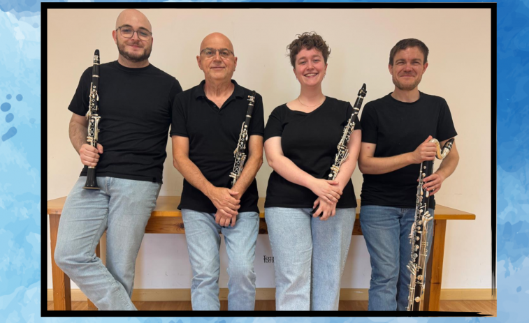El auditorio de Valdoviño acoge este jueves un concierto de clarinetes