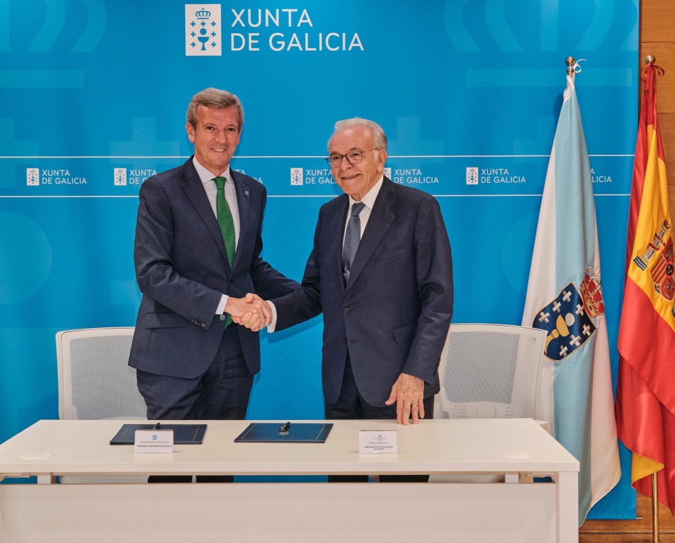 Alfonso rueda isidro faine convenio accion social galicia fundacion la caixa 19011746