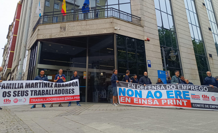 La negociación del ERE en Einsa finaliza sin acuerdo, pero las protestas continuarán