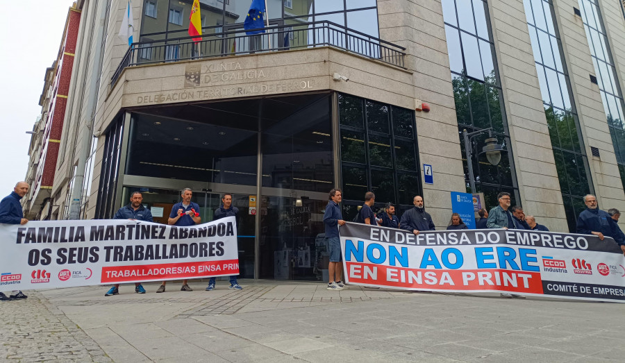 La negociación del ERE en Einsa finaliza sin acuerdo, pero las protestas continuarán
