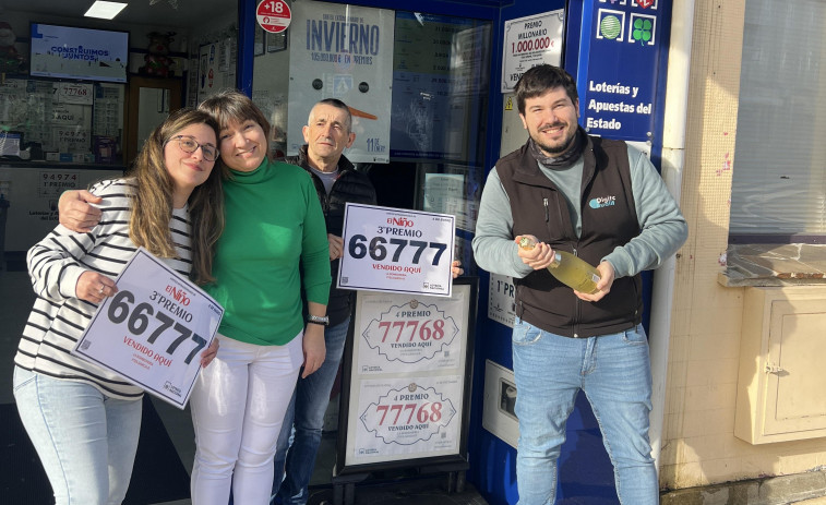 El primer premio de la Lotería Nacional cae en As Pontes
