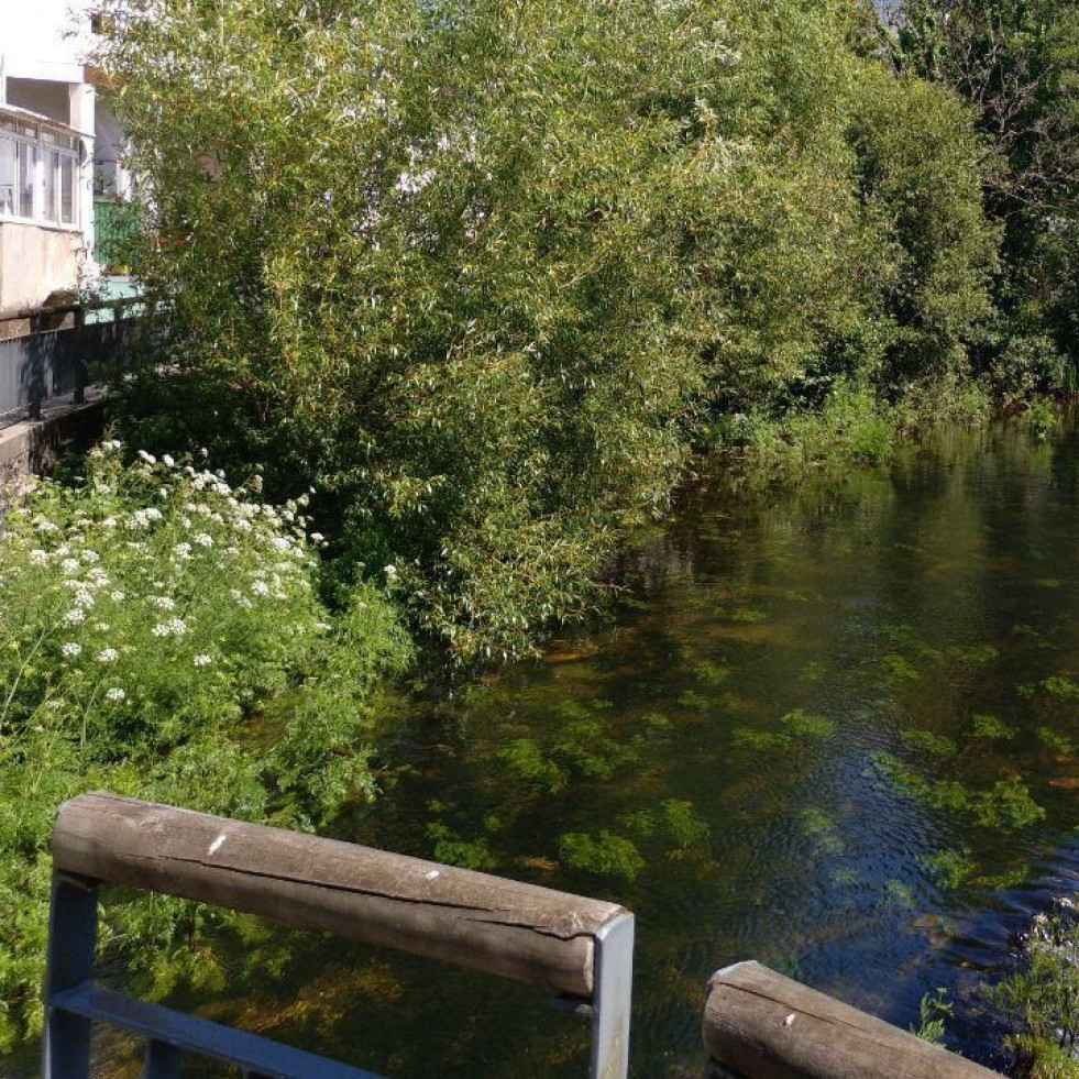 Eliminado un vertido de aguas residuales al río Eume a su paso por As Pontes