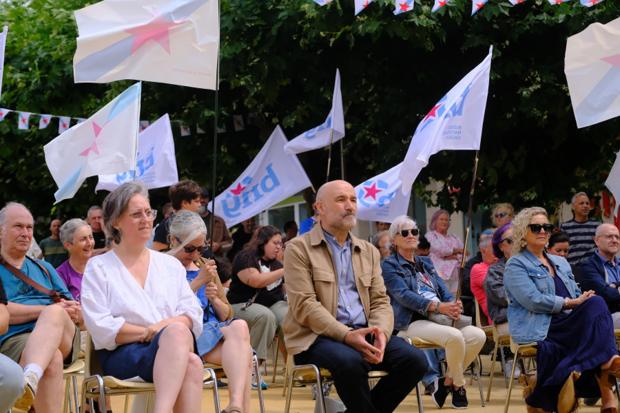 O BNG da comarca festexou no municipio de Narón o Día da Patria