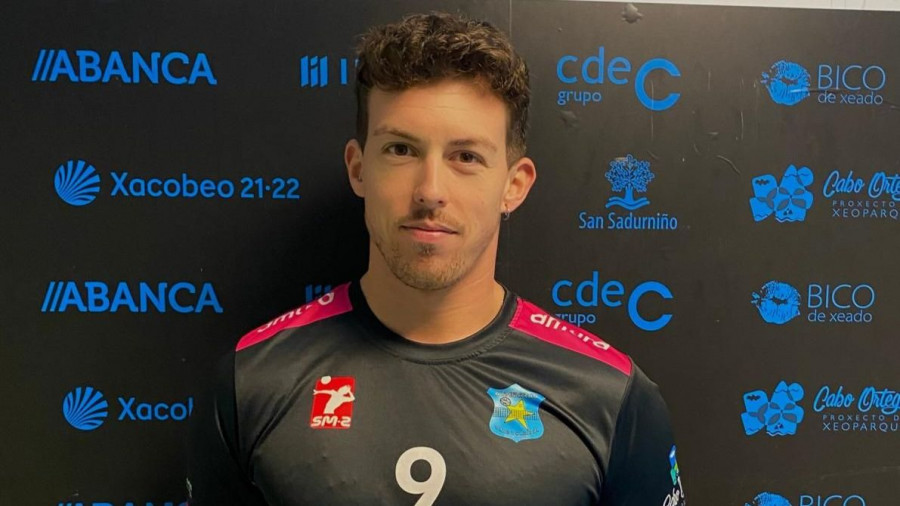 Marcos Blanco: "El Rei da Granxa Voley Fest es una forma de devolver a San Sadurniño lo que hizo por mí"