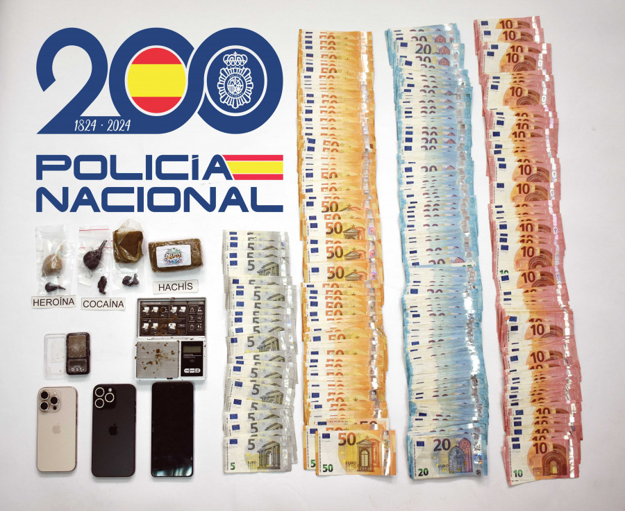 La Policía da por desarticulado el punto negro de venta de droga más activo de Ferrol