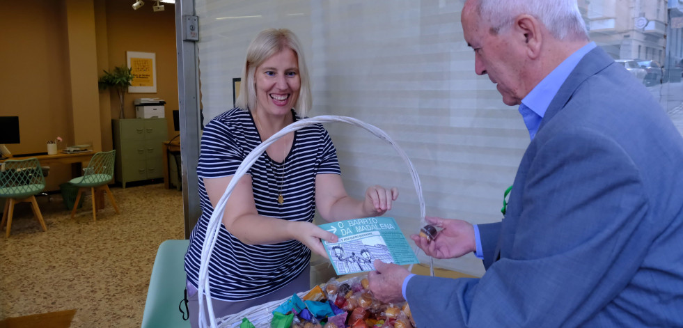 Celebración de la Festa da Madalena en el céntrico barrio de Ferrol