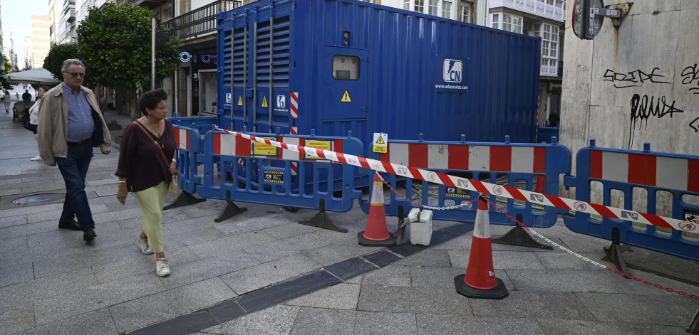 Restablecida la electricidad en los 149 puntos de Ferrol que estuvieron este miércoles casi cinco horas sin luz
