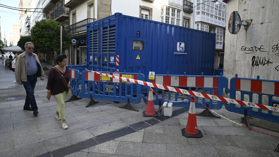 Restablecida la electricidad en los 149 puntos de Ferrol que estuvieron este miércoles casi cinco horas sin luz