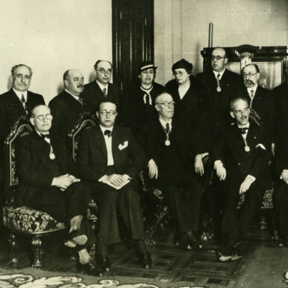 A Real Academia Galega publica os documentos sobre o ingreso de Castelao na institución o 25 de xullo de 1934