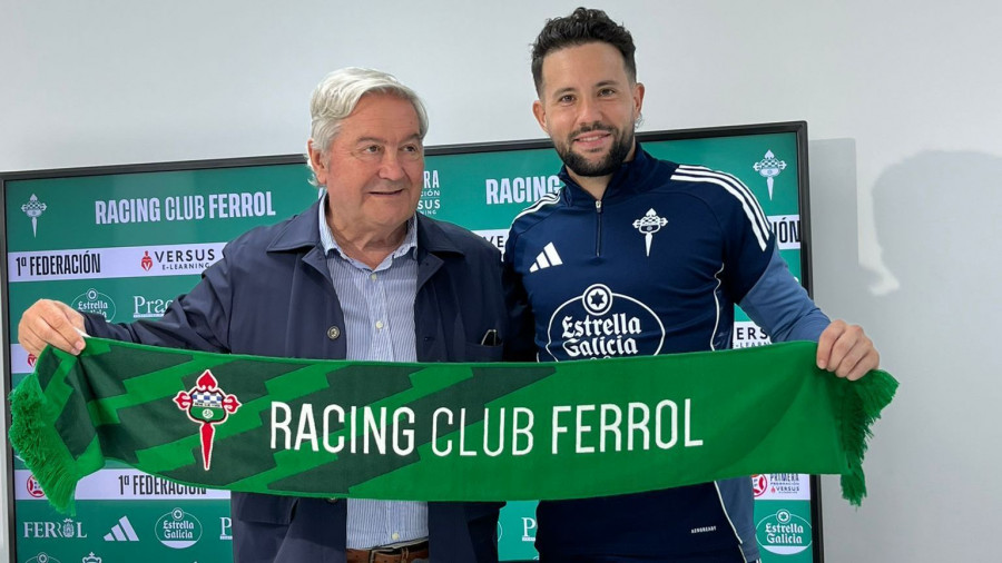 Miquel Parera, nuevo fichaje del Racing de Ferrol: "El ascenso no se consigue en dos días, hay que ir poco a poco cumpliendo objetivos"
