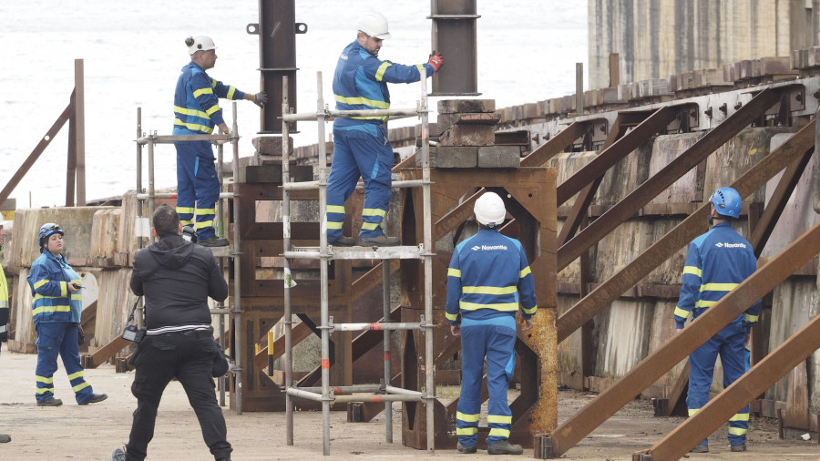 La Armada comienza los preparativos para las pruebas de mar de la fragata “Bonifaz”