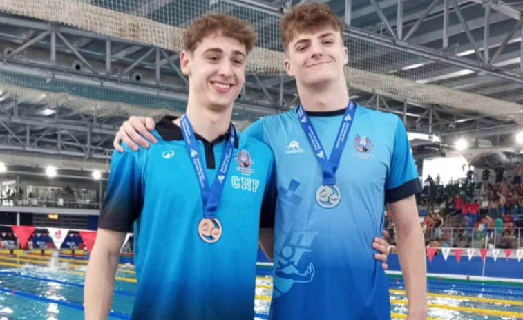 Tadeo Tabeira y Miguel Graña se quedan a las puertas de la lucha por las medallas