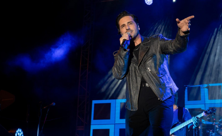 El cartel de las fiestas de Ferrol sigue ampliándose: David Bustamante, sexta confirmación