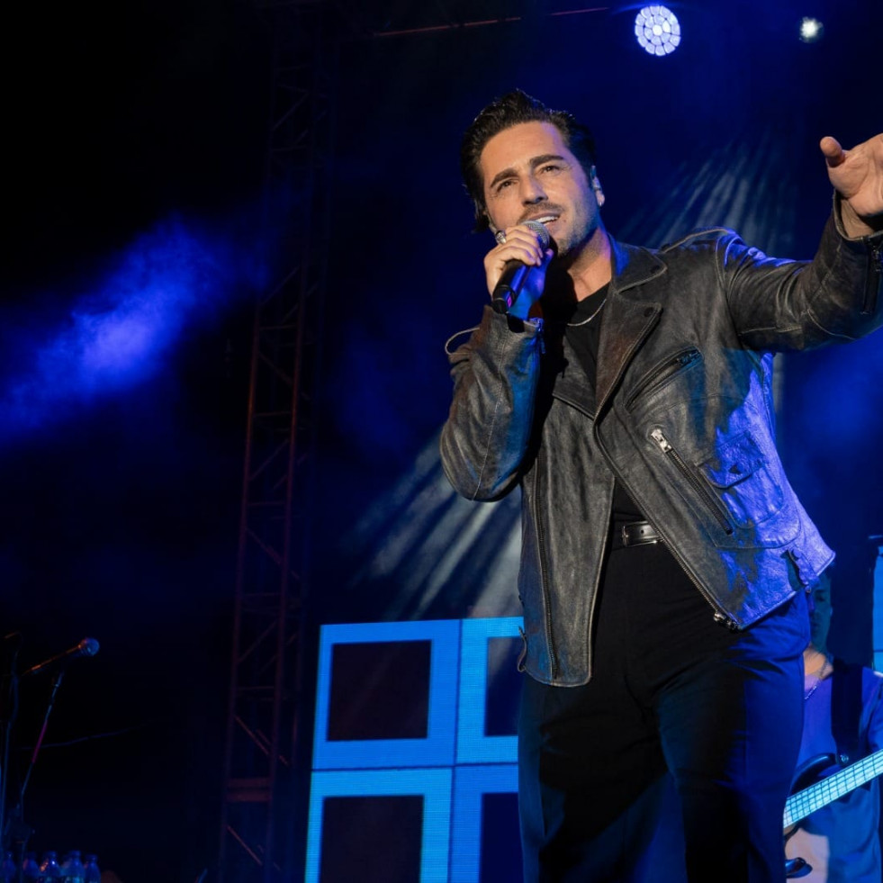 El cartel de las fiestas de Ferrol sigue ampliándose: David Bustamante, sexta confirmación
