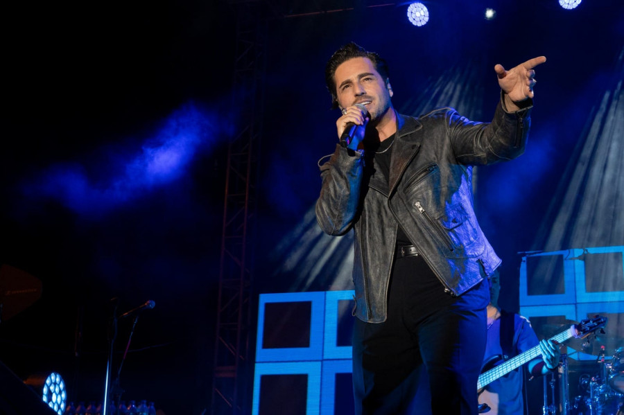 El cartel de las fiestas de Ferrol sigue ampliándose: David Bustamante, sexta confirmación