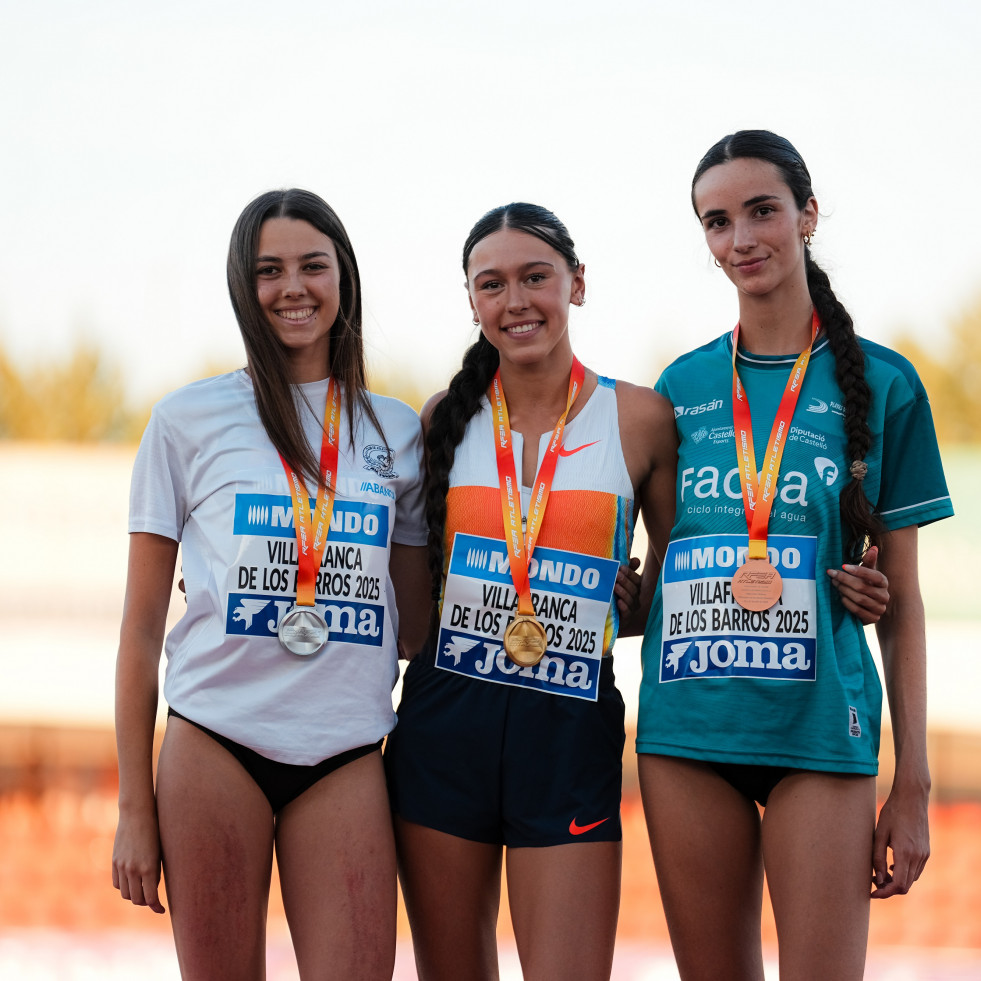 María Barrios conquista la plata en el Campeonato de España sub 20