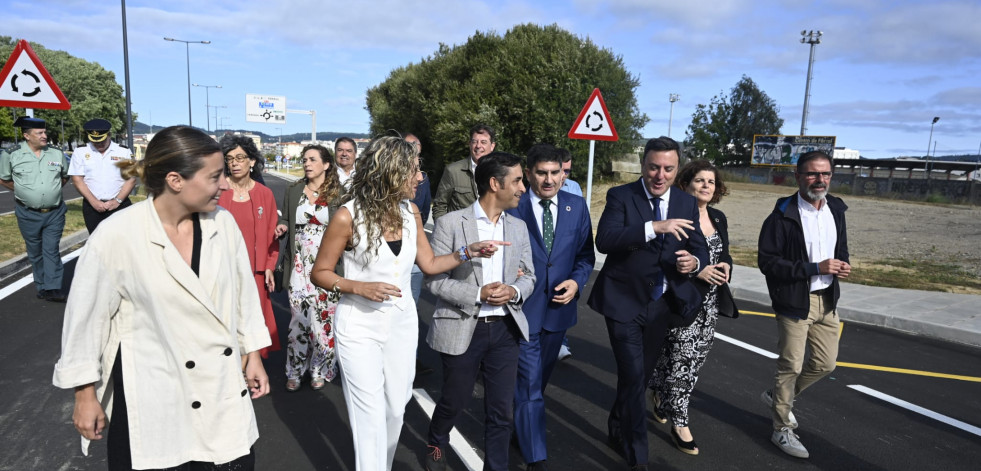 Ferrol celebra que la nueva avenida de As Pías ya es una realidad