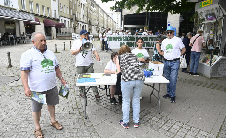 Los propietarios de terrenos en las Fragas regresan este jueves a Ferrol para protagonizar una protesta