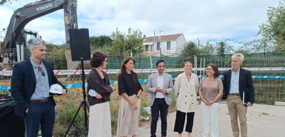 El gobierno gallego inicia la construcción de un nuevo bloque de viviendas en el polígono residencial de O Bertón