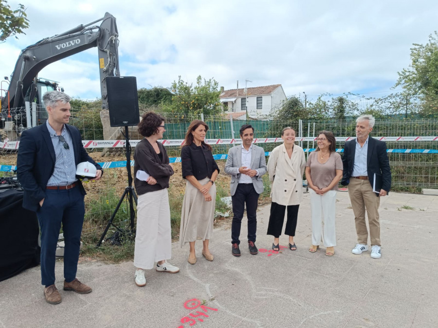 El gobierno gallego inicia la construcción de un nuevo bloque de viviendas en el polígono residencial de O Bertón