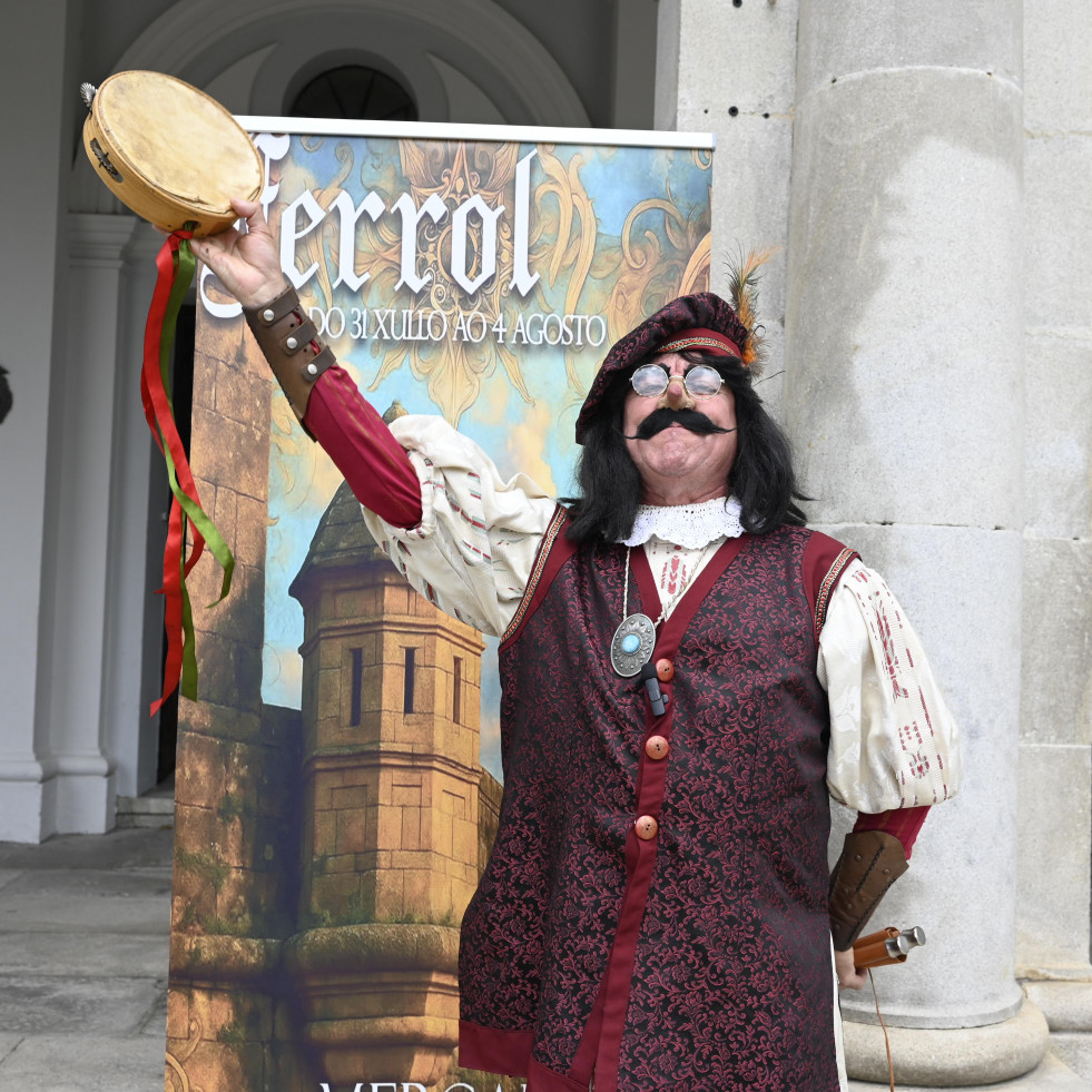 Las puertas del Mercado Medieval se abren en Ferrol Vello