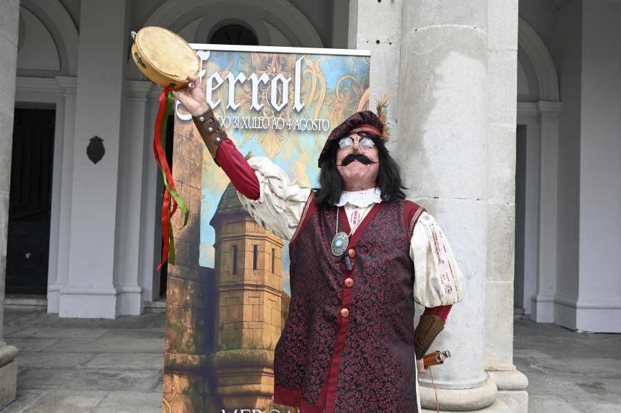 Las puertas del Mercado Medieval se abren en Ferrol Vello