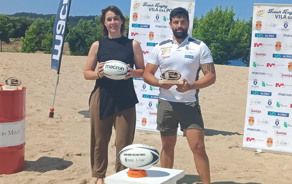 El Lago de As Pontes vivirá una fiesta de rugby playa