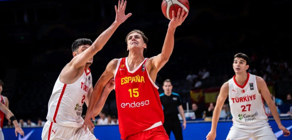Diego Niebla continúa con su camino perfecto en el Eurobasket sub 18