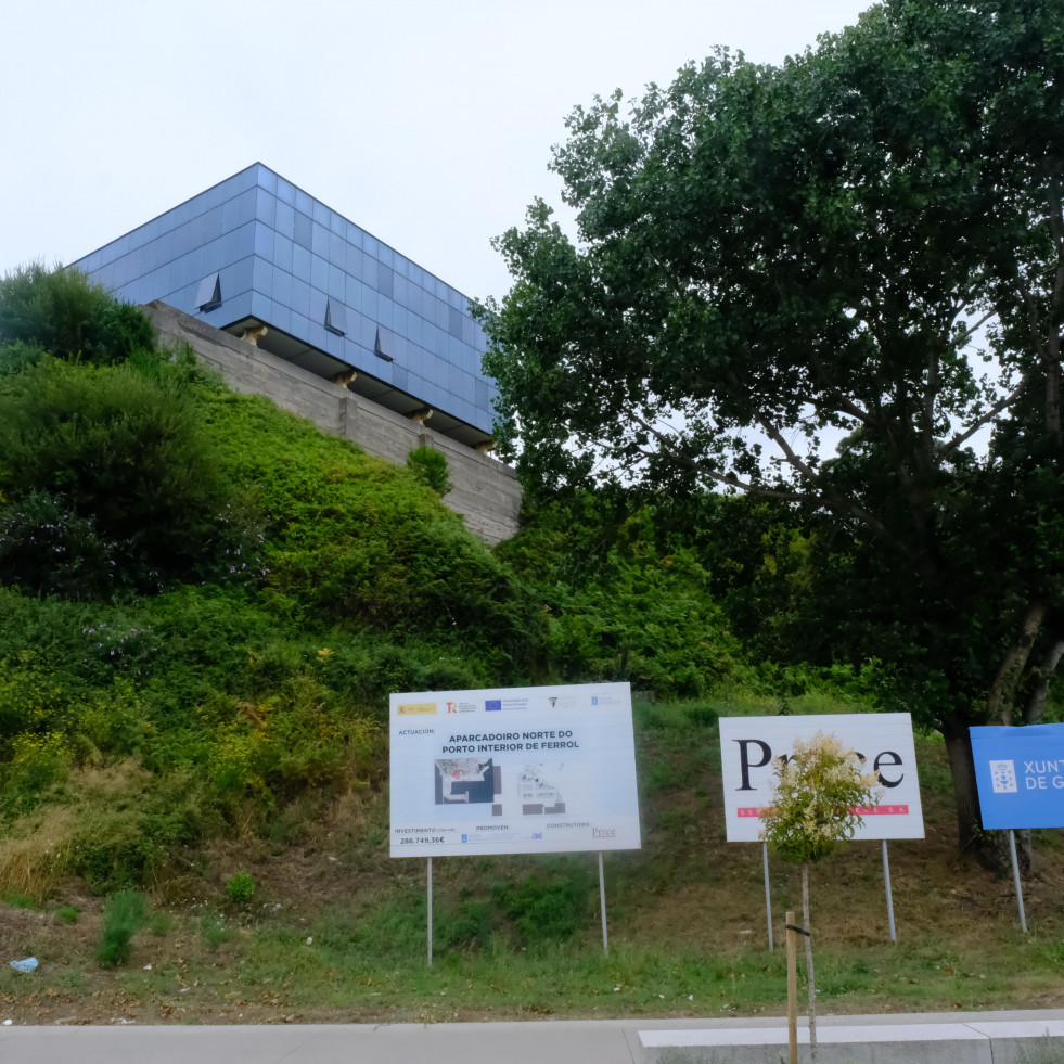 La conexión del aparcamiento norte de la carretera Baja con la Casa do Mar costará 82.000 euros
