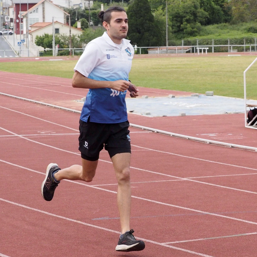Pedro Osorio se queda a tres décimas de pasar a la final del 800 en el Nacional