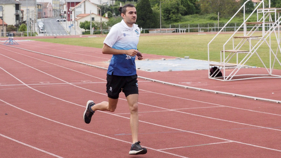 Pedro Osorio se queda a tres décimas de pasar a la final del 800 en el Nacional