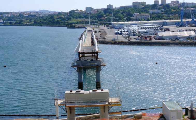 El Puerto se prepara para completar la última fase del viaducto de A Malata
