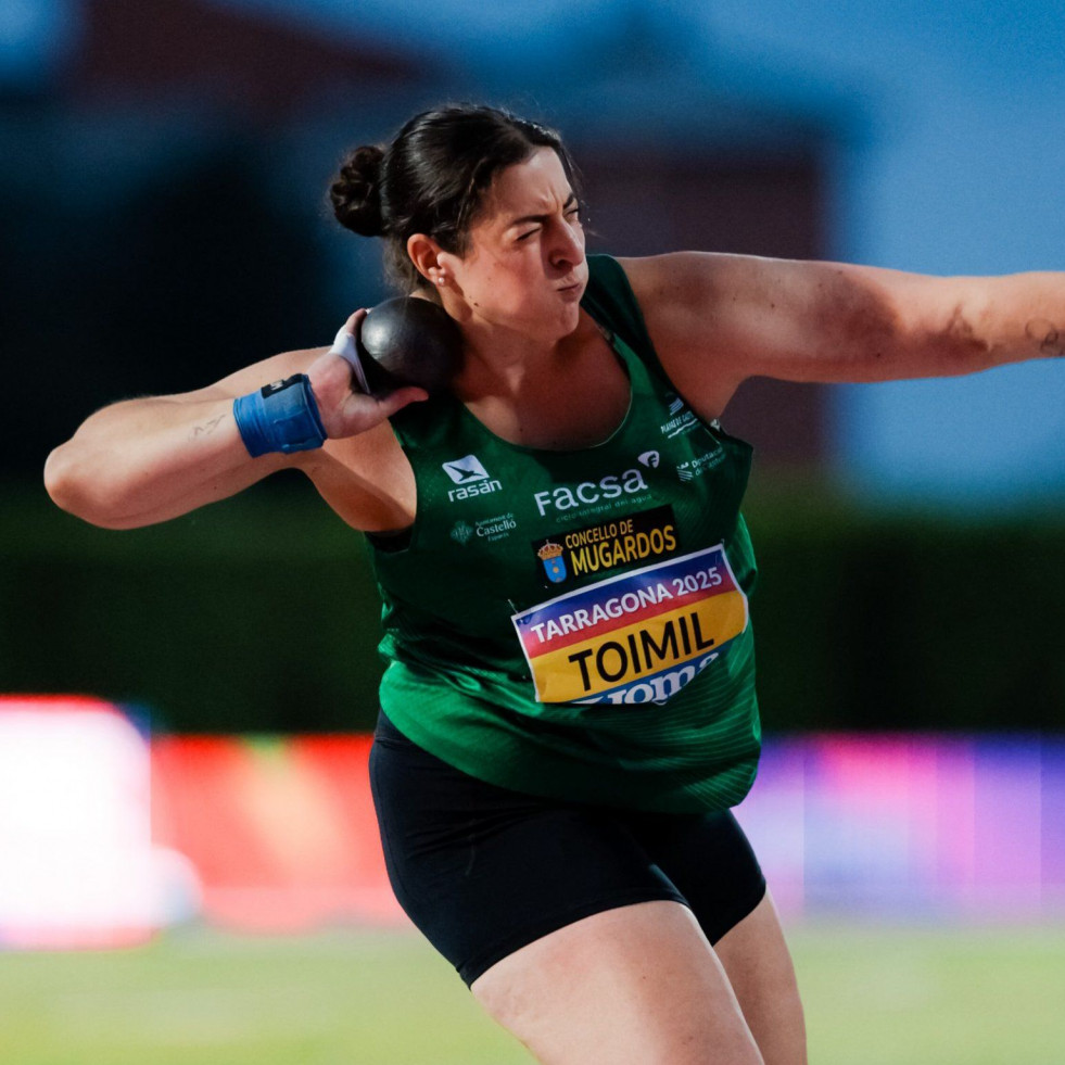 Sexto título nacional para Toimil y tercera plaza para Osorio en el 4x400