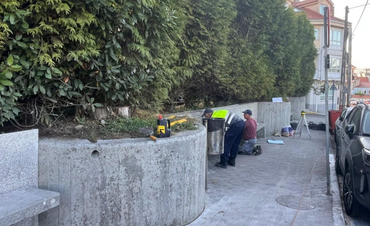 Ares acondiciona el muro anexo al CPI As Mirandas