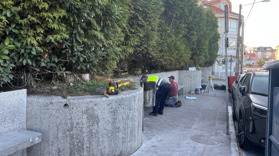 Ares acondiciona el muro anexo al CPI As Mirandas