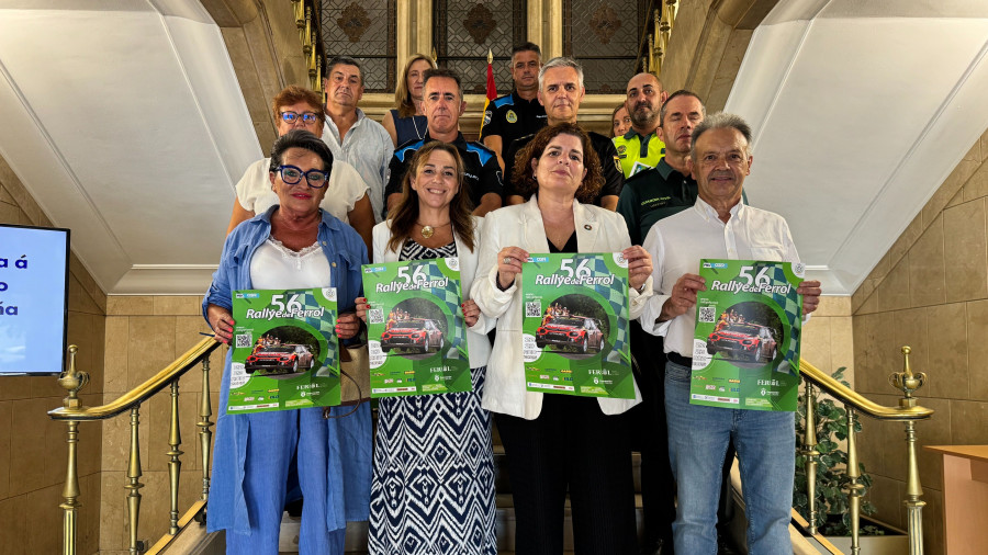 El Rally de Ferrol, con un operativo de seguridad “á altura do evento”