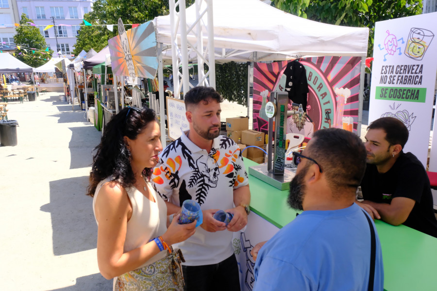 El Concello celebra la gran acogida en Ferrol de la Feira da cervexa artesá, que cumple su VIII edición