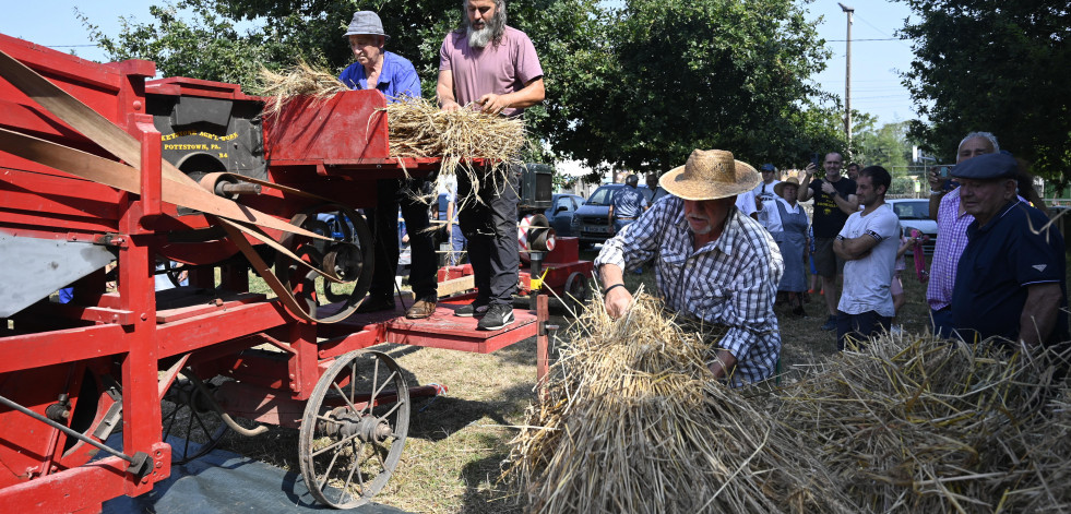 Traballo e encontro social, inseparables en tradicións como a Malla de Esmelle