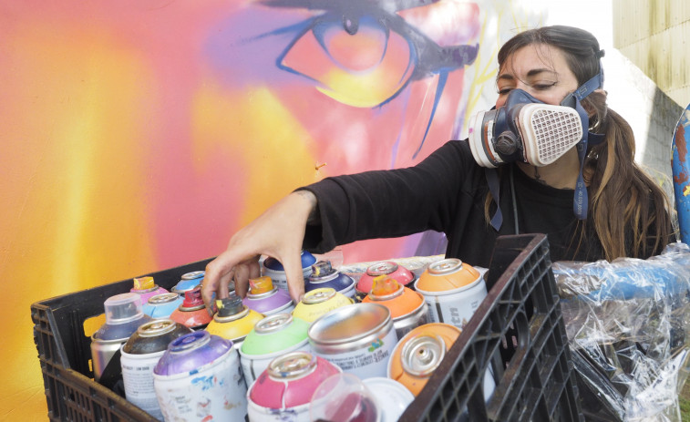Las Meninas de Canido 2025 homenajean a la vieja escuela de los “escritores de grafiti”