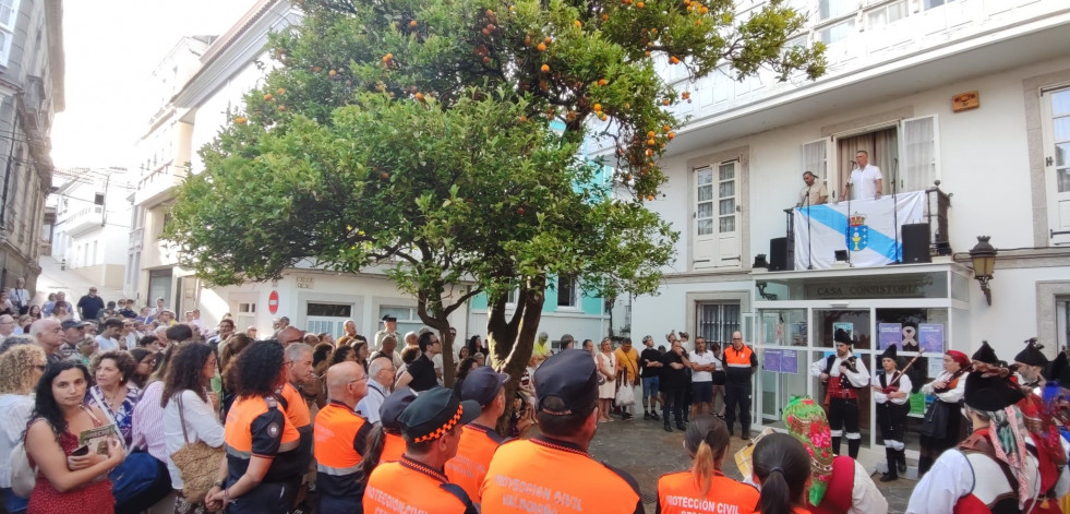 Protección Civil abre paso a las Festas da Patroa de Cedeira 2025
