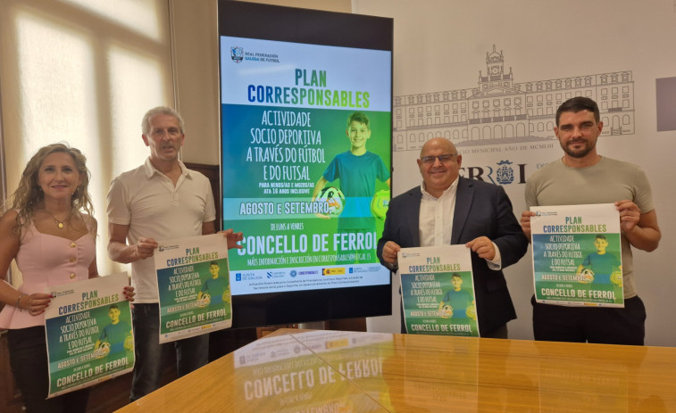 Deporte y conciliación se funden en Ferrol con el Plan Corresponsables de la Xunta
