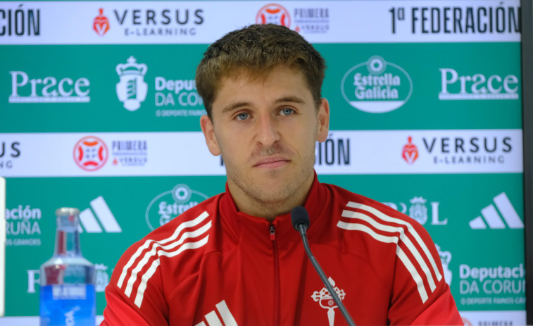 Markel Artetxe, jugador del Racing de Ferrol: “Lo bueno se acerca y hay que seguir”