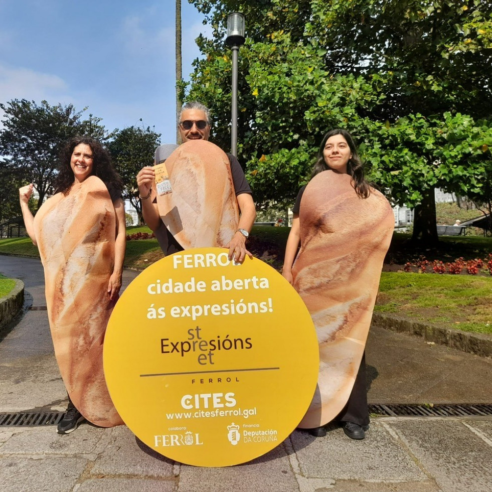 Barras de pan, sin gluten, tomaron las calles de Ferrol